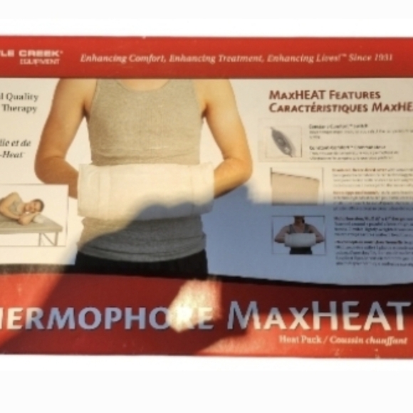 Thermophore~Max Heat Moist Heat Pack Muff~ 15x17~NEW - Picture 2 of 10